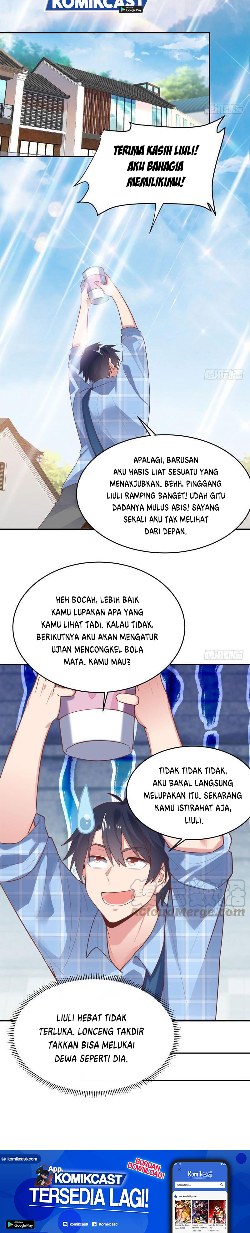 Carrying The Goddess Along Chapter 53 Gambar 6